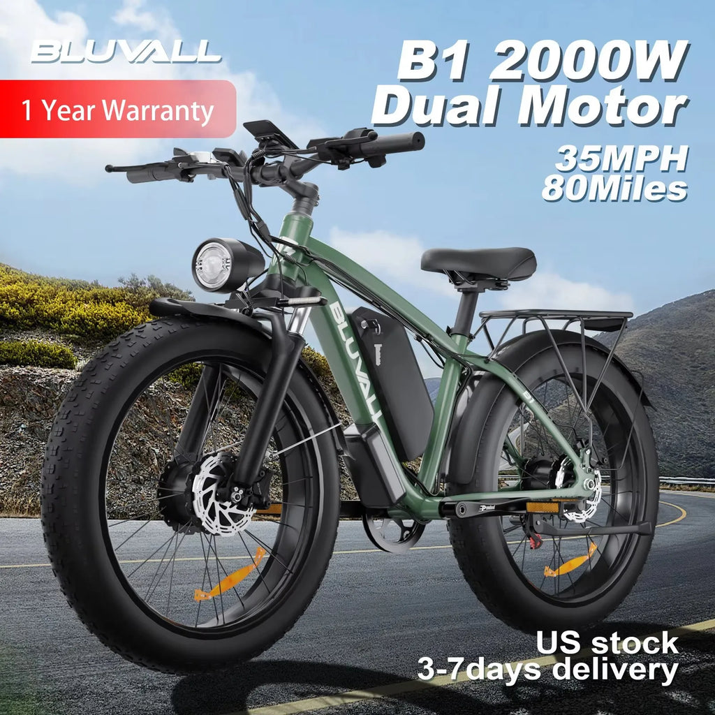 Moobelo M1 2000W Dual-Motor Electric Bicycle CE Certified