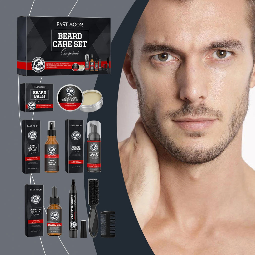 East Moon Sandalwood Beard Care Set for Men