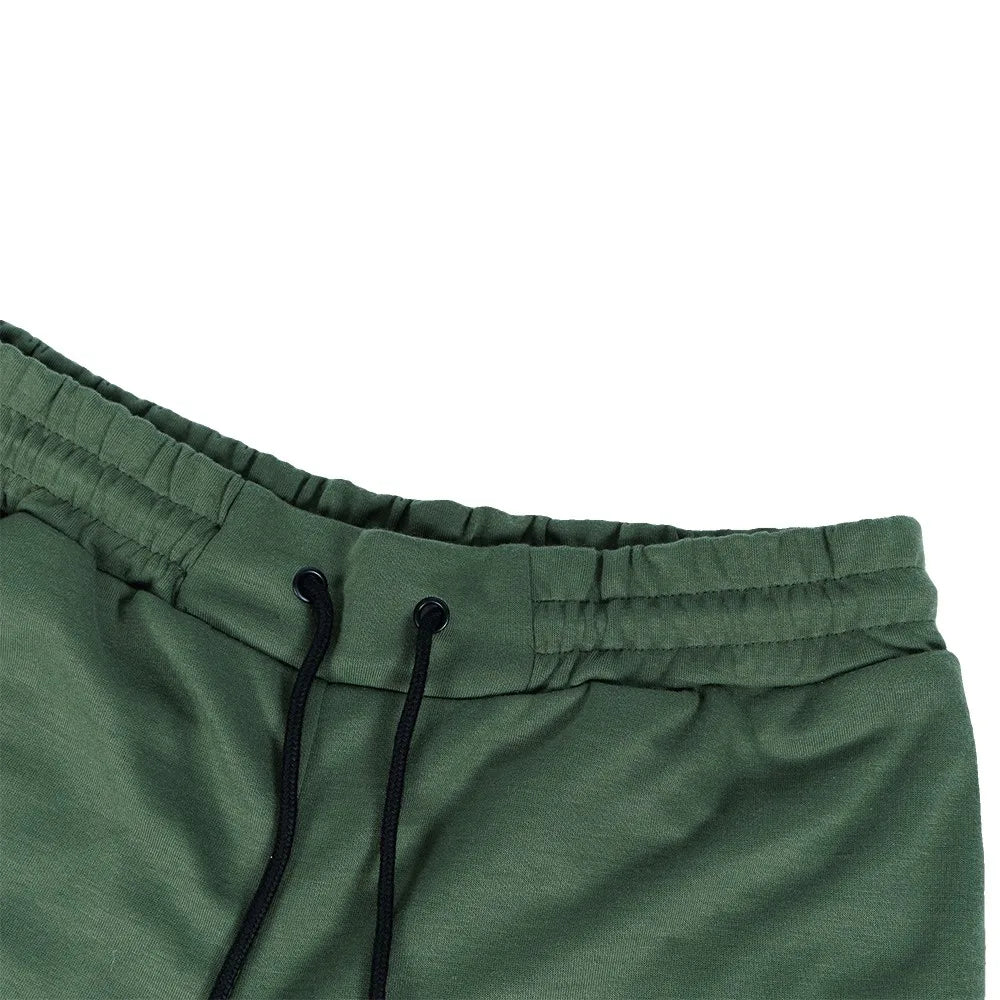 NONECN Men's Fleece Lined Slim Fit Tech Joggers Zipper Pockets