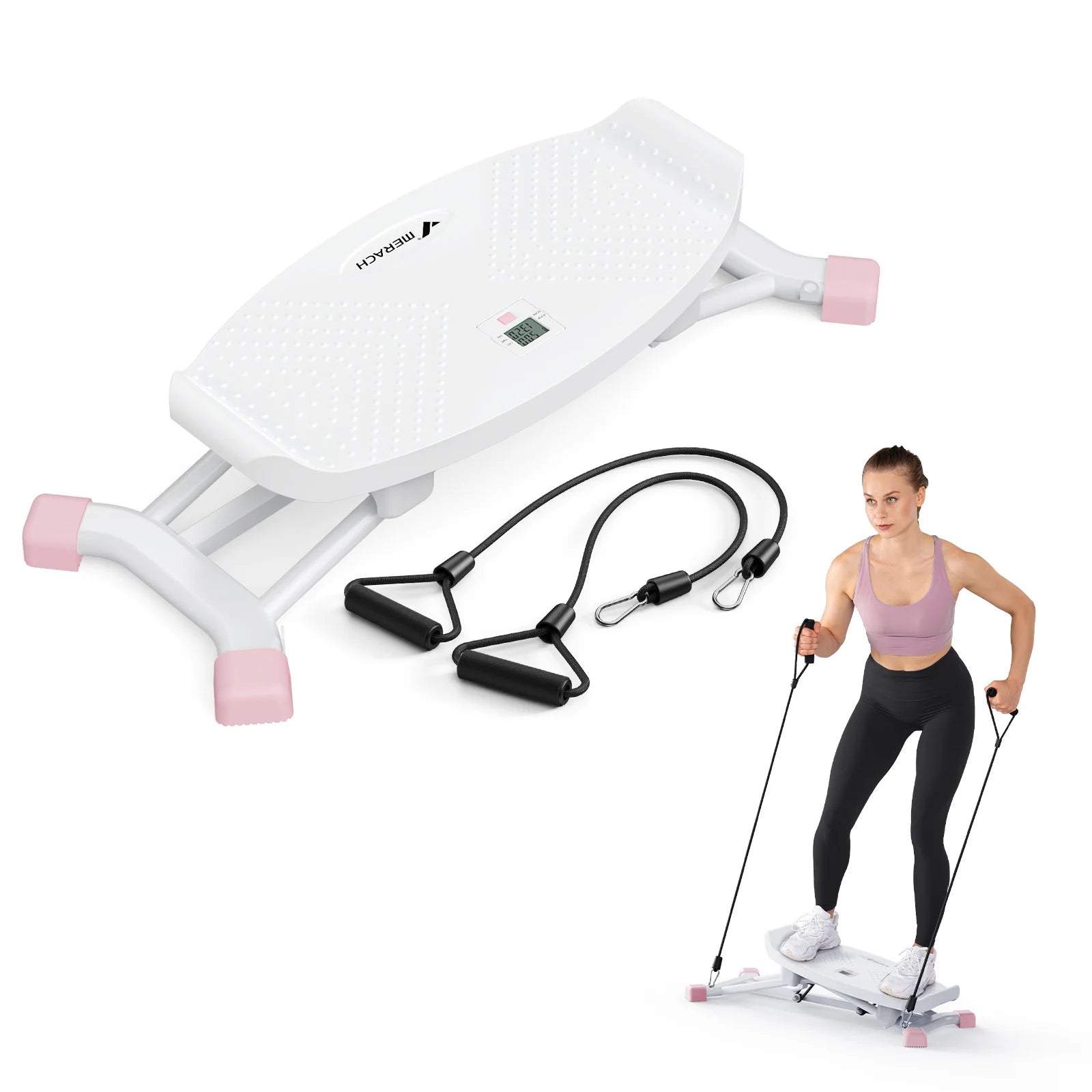 MERACH Ski Machine Simulated Ski Training Cardio Workout