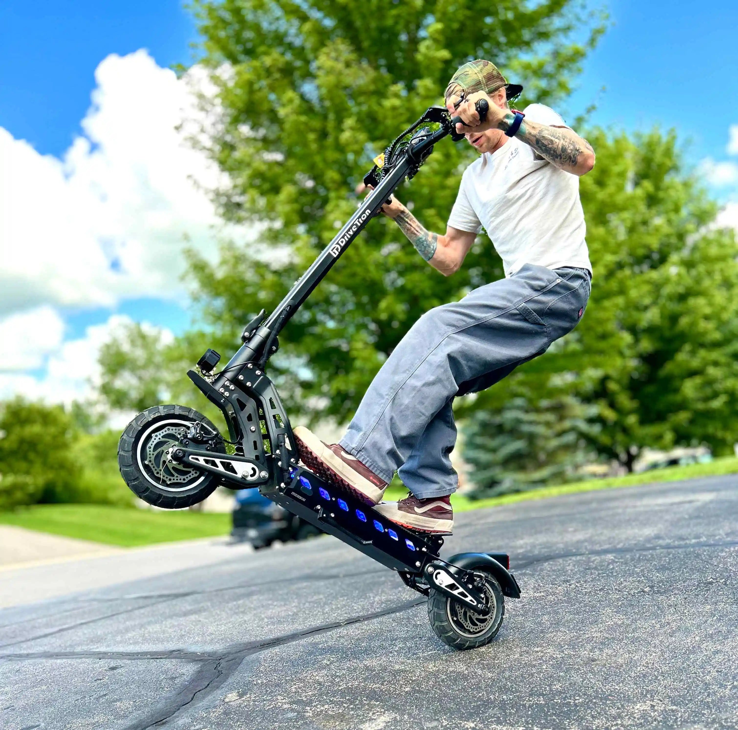 DriveTron Dual Motor Off Road Electric Scooter 52V 70KmH