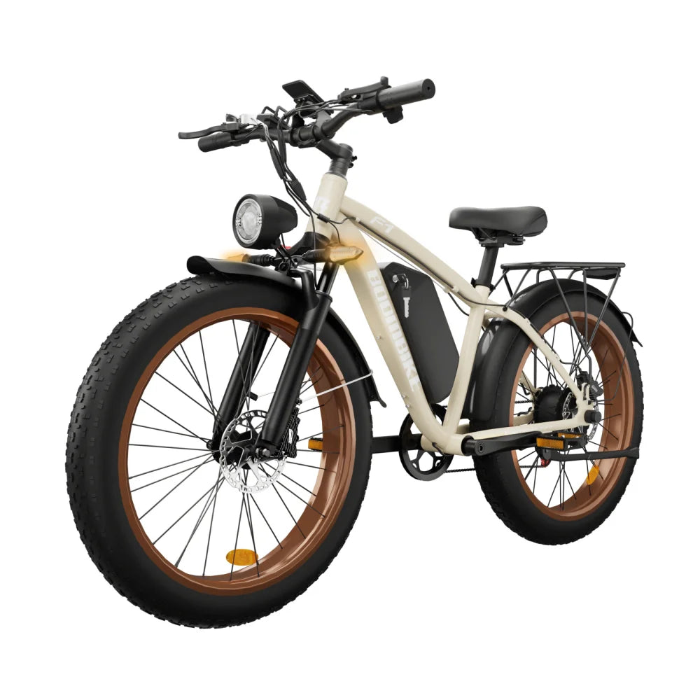 MOOBELO F1 Electric Bike 2000W Peak, 48V 16Ah Battery