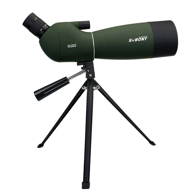 SVBONY 25x to 75x Zoom Spotting Scope for Bird Watching