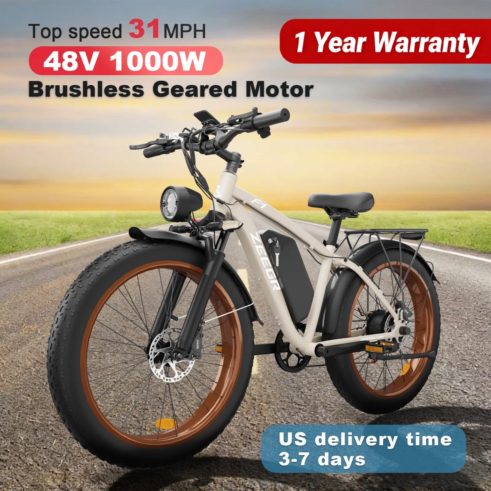 Moobelo M1 2000W Dual-Motor Electric Bicycle CE Certified