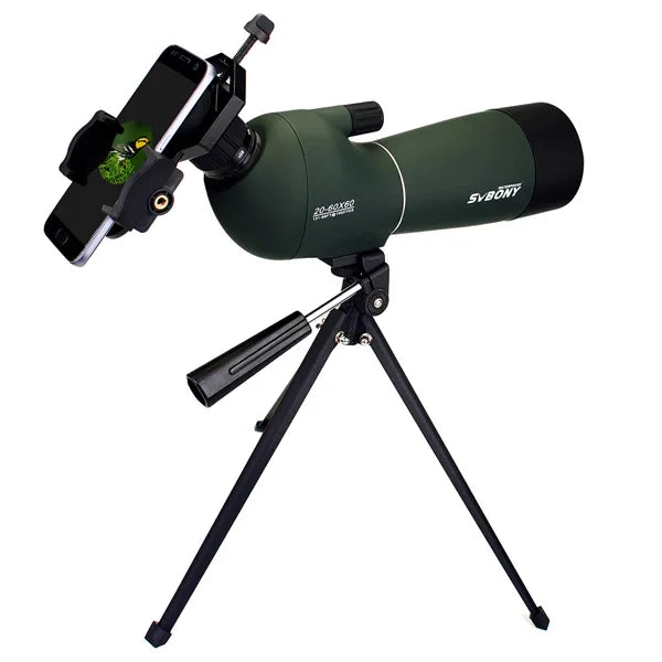 SVBONY 25x to 75x Zoom Spotting Scope for Bird Watching