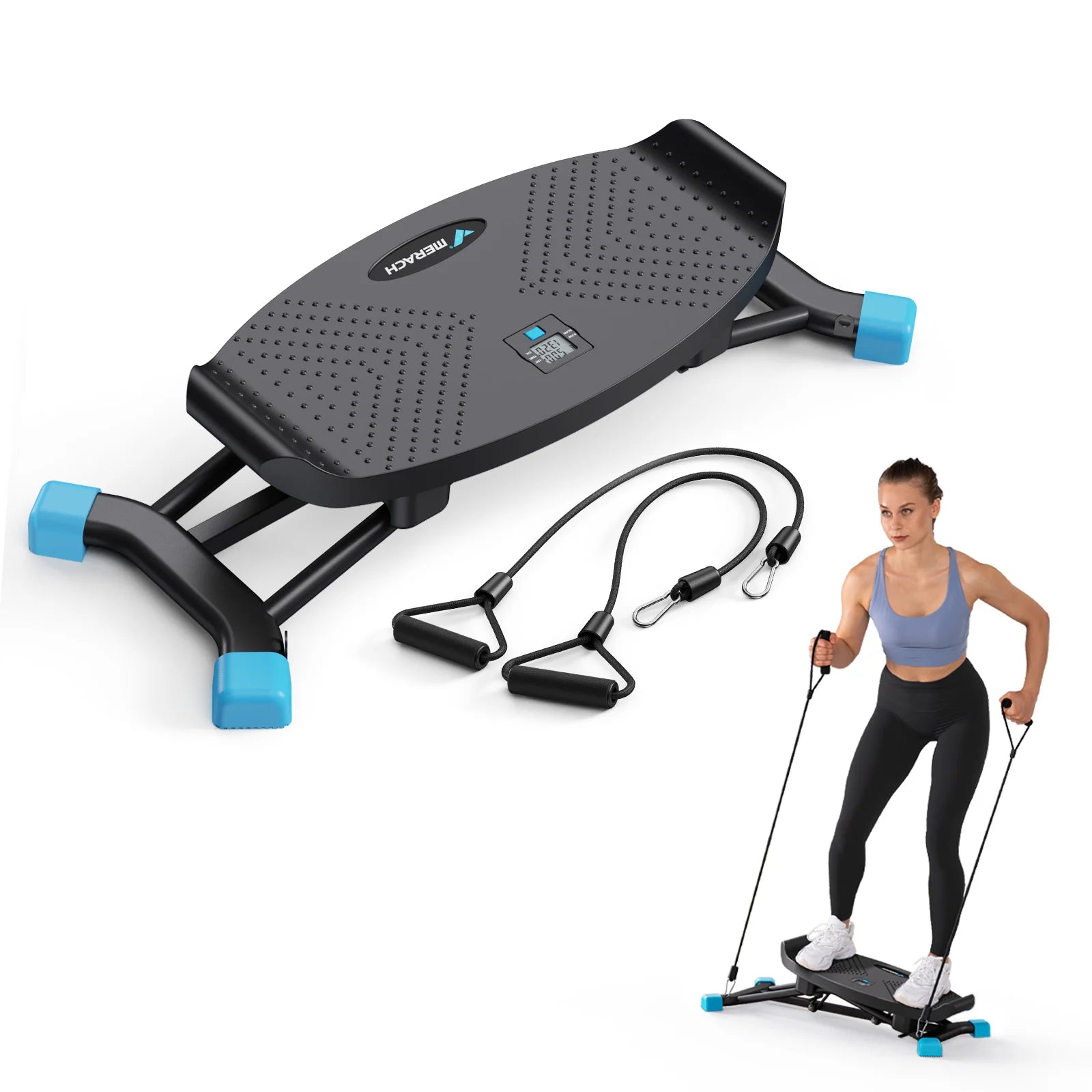 MERACH Ski Machine Simulated Ski Training Cardio Workout