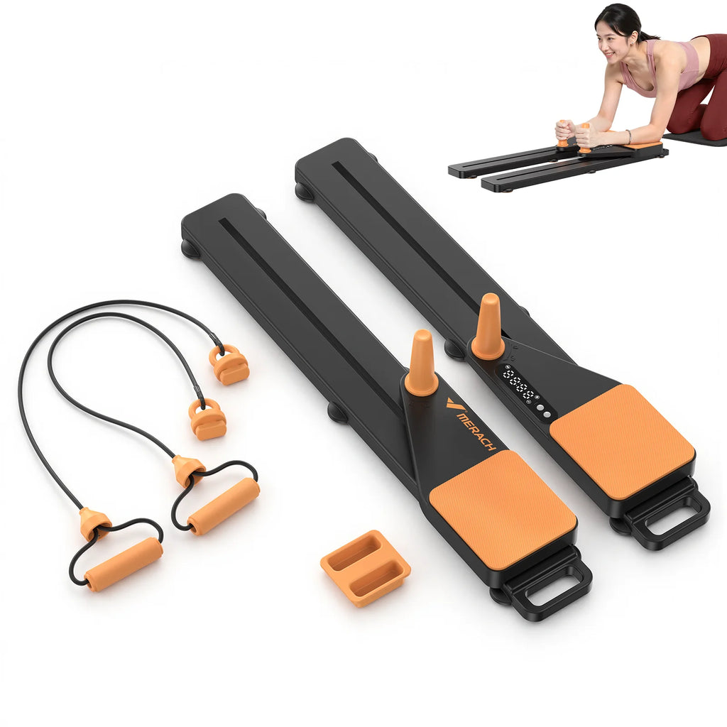 MERACH Pilates Board Multifunctional Ab Trainer With Anti Slip Design