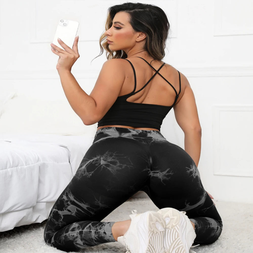 Seamless Scrunch Butt Lift Yoga Leggings For Women