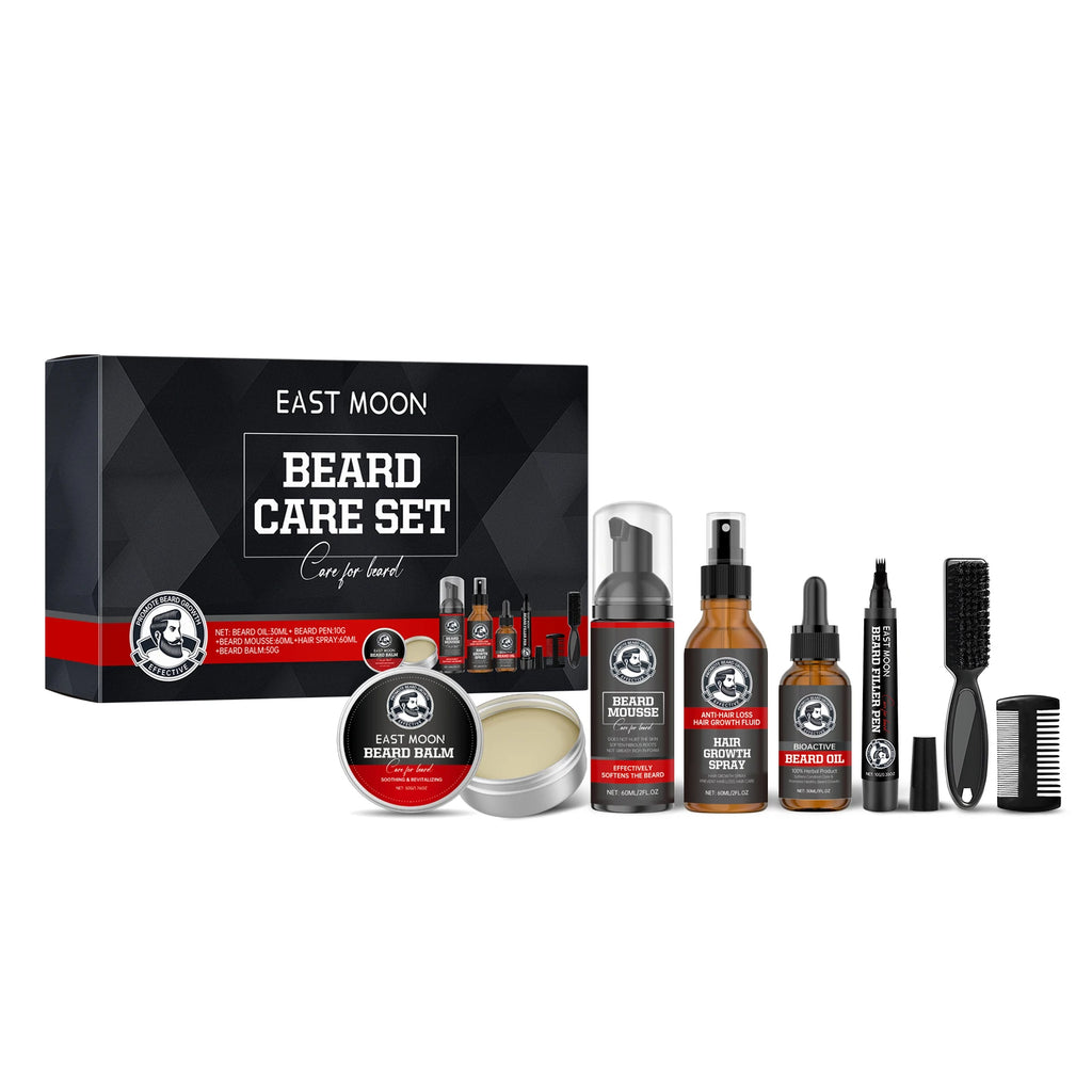 East Moon Sandalwood Beard Care Set for Men