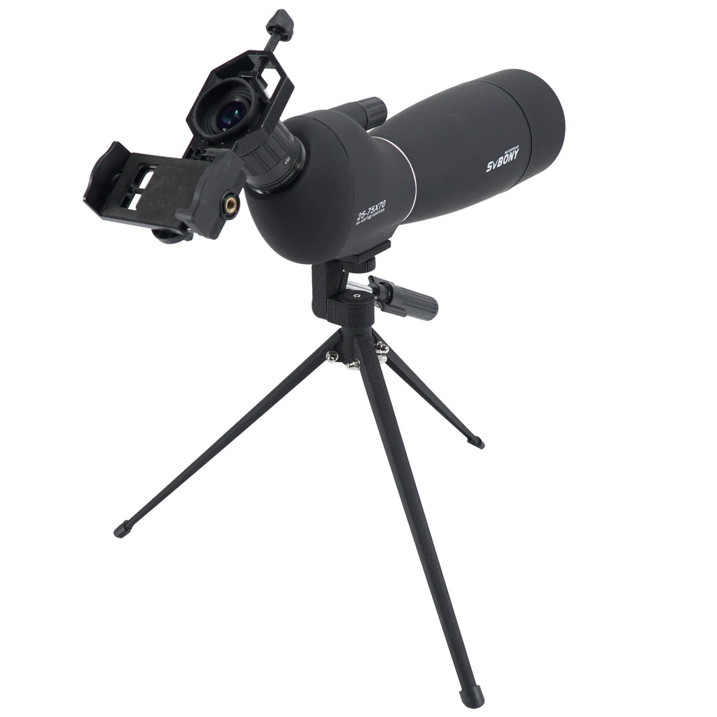 SVBONY 25x to 75x Zoom Spotting Scope for Bird Watching