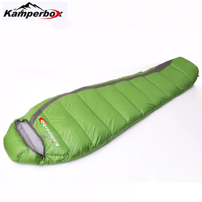 Kamperbox Lightweight Duck Down Sleeping Bag For Winter Camping