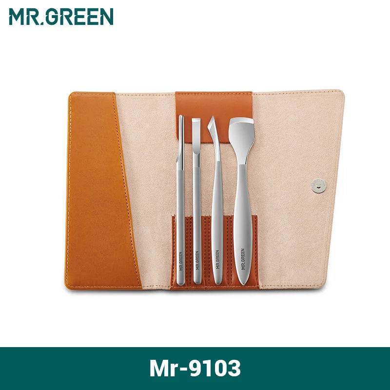 MR.GREEN Pedicure Knife Set Stainless Steel Foot Care Tools For Ingrown Toenails