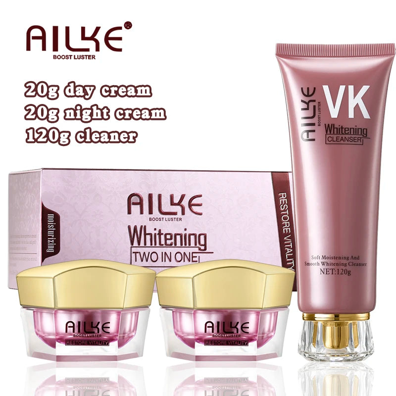 AILKE Whitening Facial Cream for All Skin Types