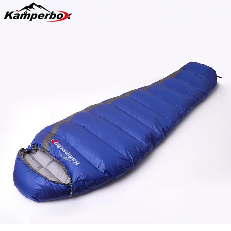 Kamperbox Lightweight Duck Down Sleeping Bag For Winter Camping