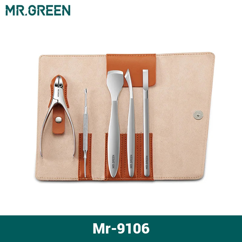 MR.GREEN Pedicure Knife Set Stainless Steel Foot Care Tools For Ingrown Toenails