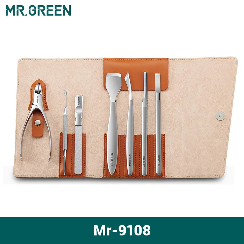 MR.GREEN Pedicure Knife Set Stainless Steel Foot Care Tools For Ingrown Toenails