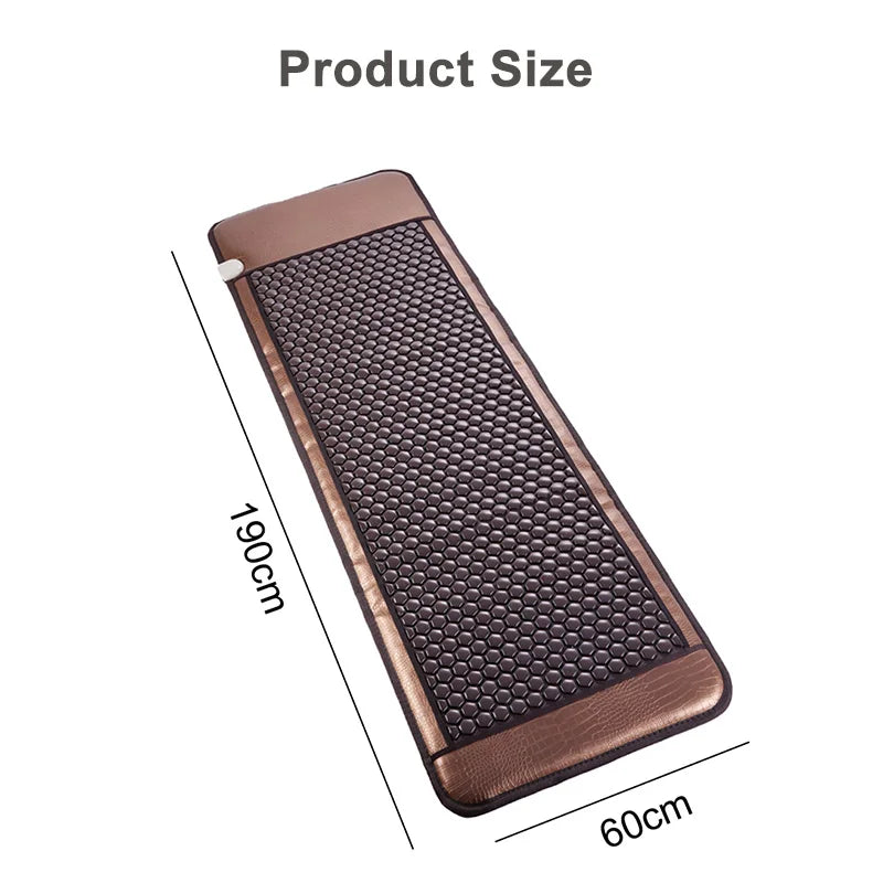 MagCellapy Tourmaline Germanium Stone Mattress Heating Pad With Infrared Therapy