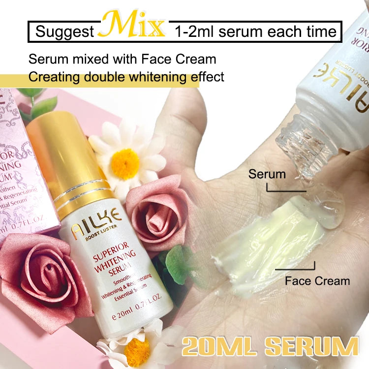 AILKE Whitening Facial Cream for All Skin Types