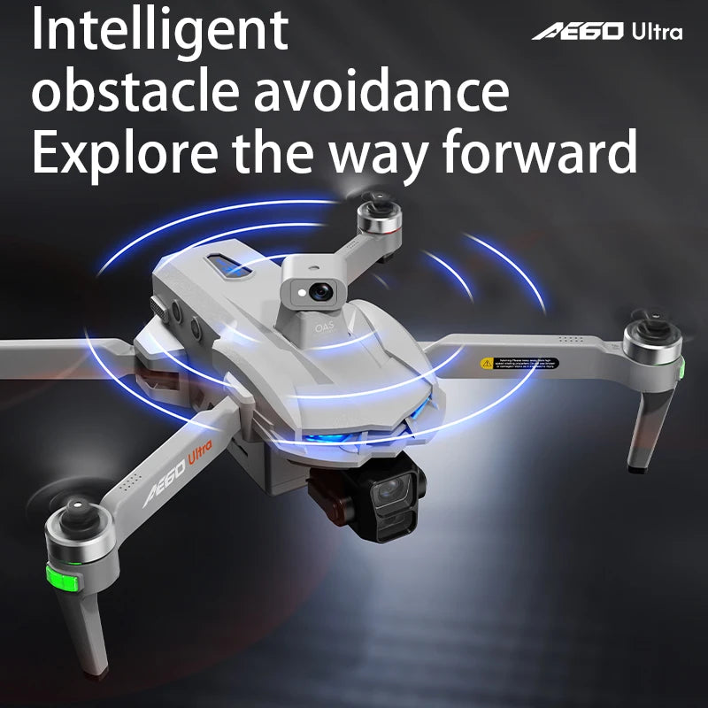 ISHOWTIENDA 4K Drone with Three-Axis Gimbal and Dual HD Cameras