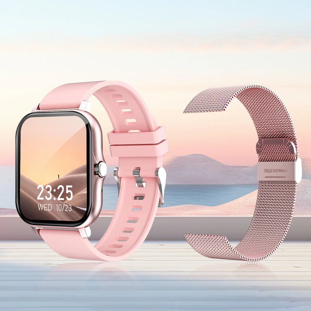 Odelettevcy Smartwatch With Wireless Calling Dial Fitness Tracking iPhone Android