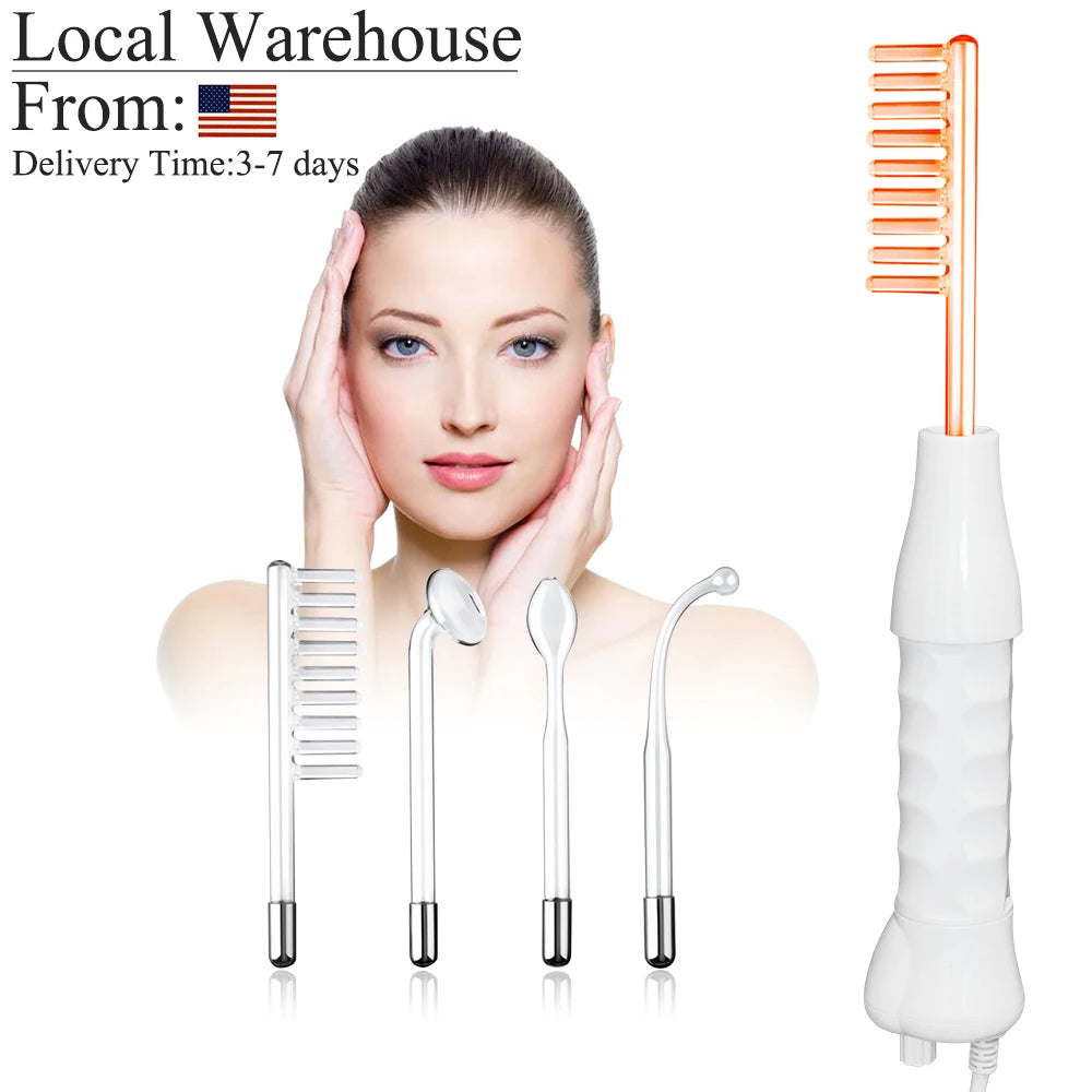 AOKO 4 In 1 High Frequency Facial Rejuvenation Wand