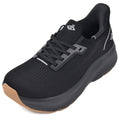 NONECN Womens Wide Toe Box Slip-On Sneakers With Arch Support