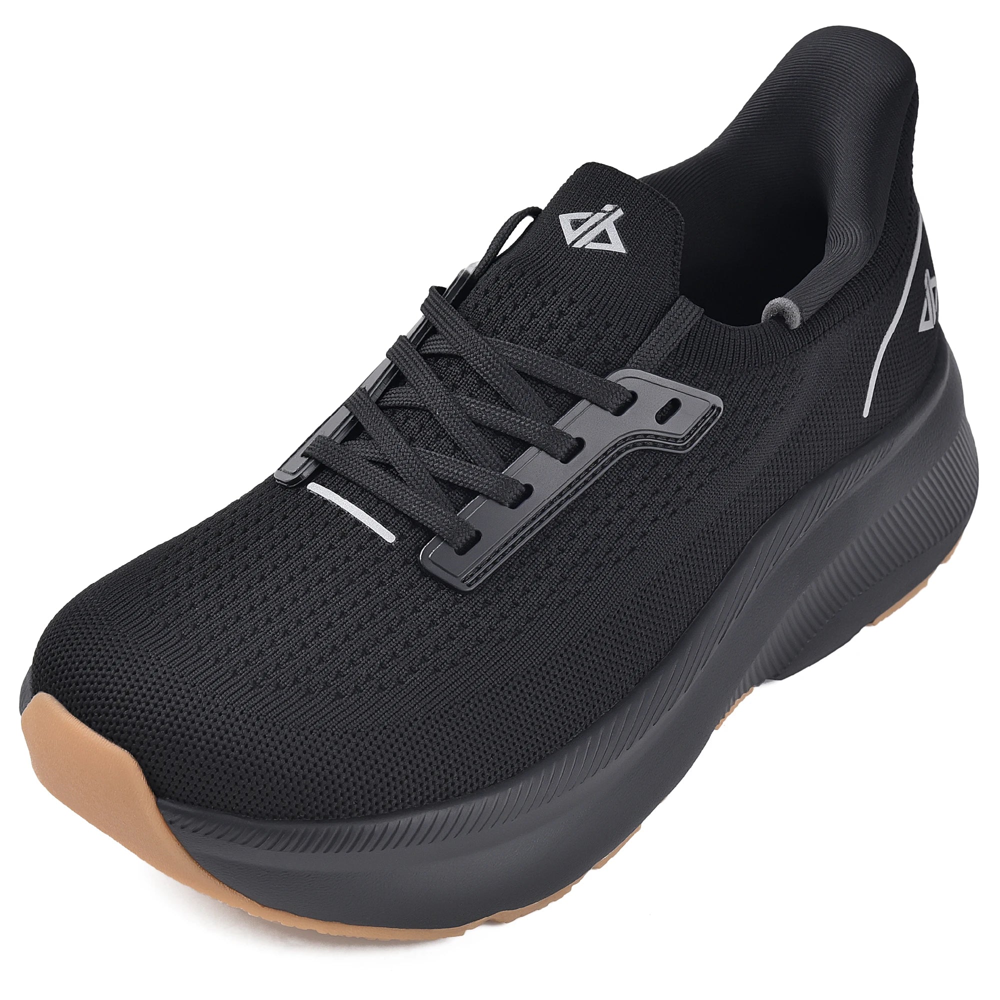 NONECN Womens Wide Toe Box Slip-On Sneakers With Arch Support