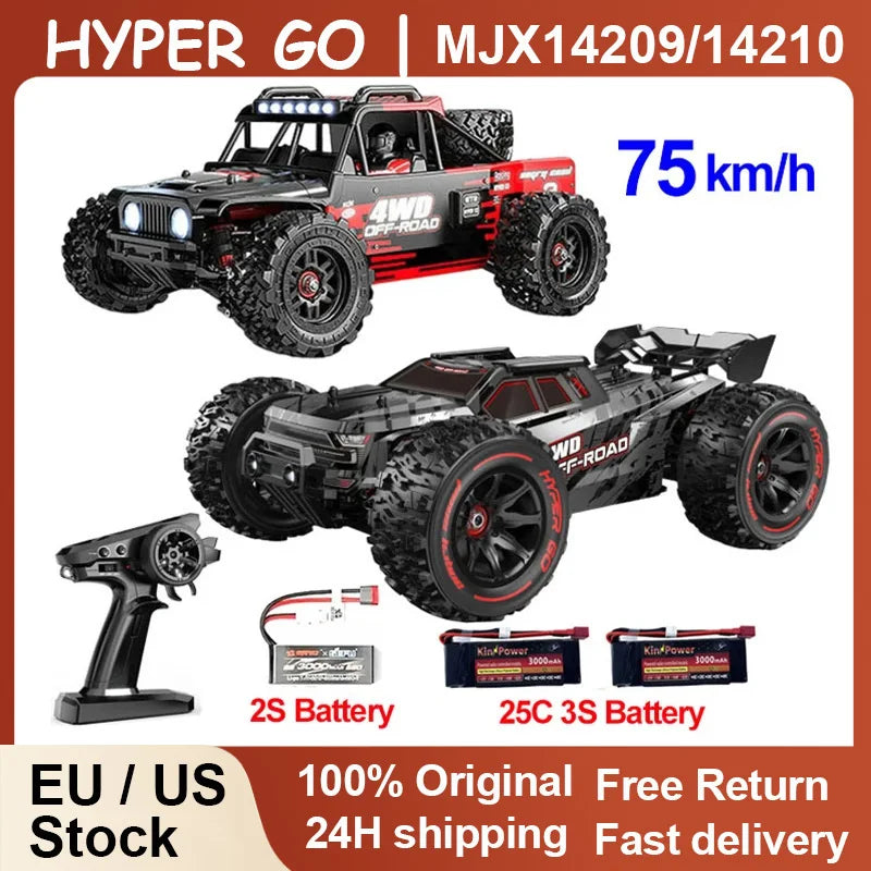 JIUSI 1 14 Scale RC Car 4WD Brushless Off Road Remote Control