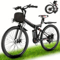 Vivi Folding Electric Bike 500W 48V Removable Battery 50 Mile Range