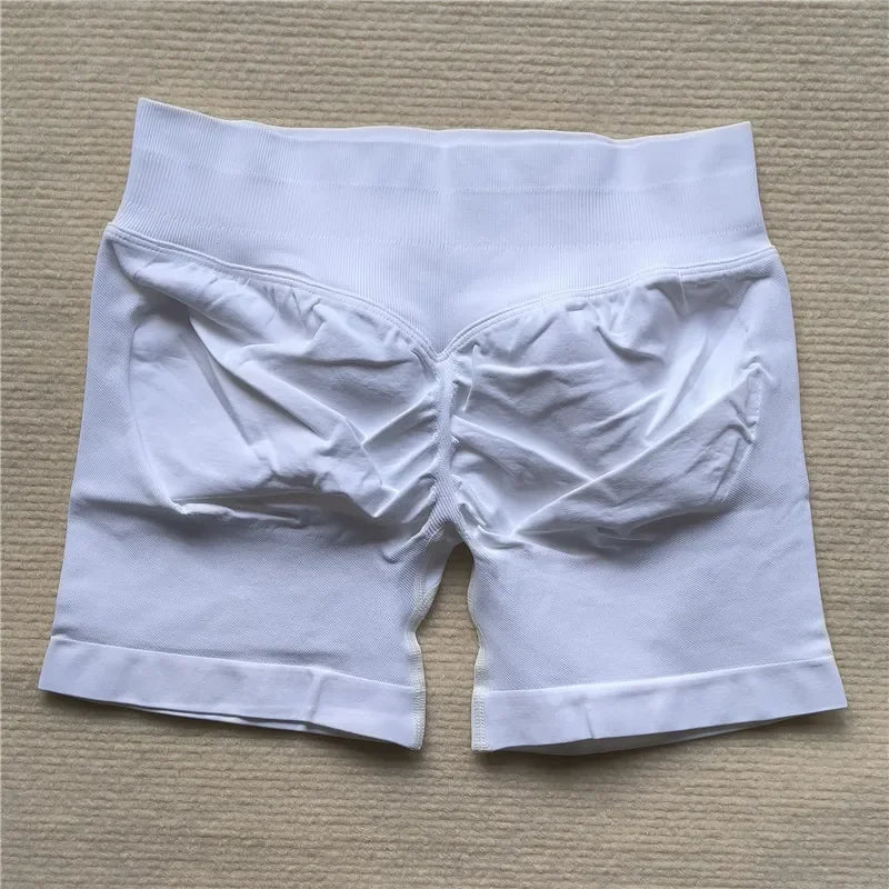 LEDP Seamless Gym Running Shorts For Women Biker Yoga Athleisure