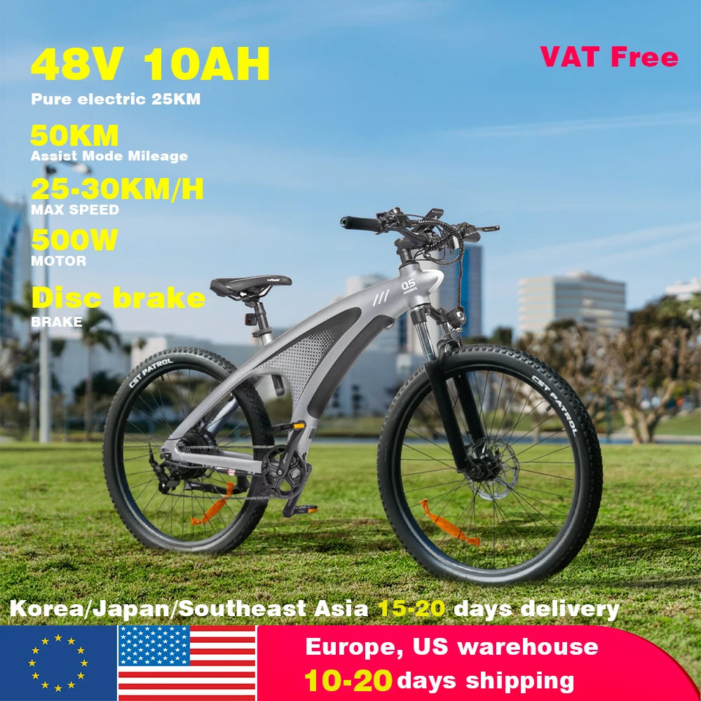 HX Q5 2000W Electric Mountain Bike For Off Road Riding