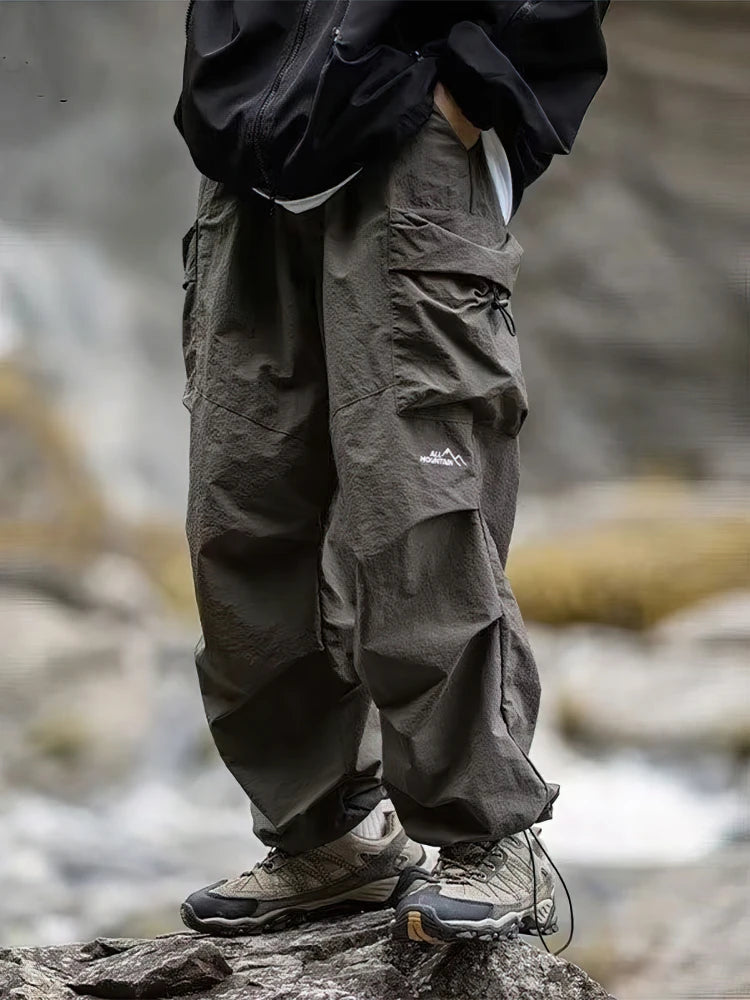 Men Waterproof Hiking Cargo Pants For Outdoor Adventure