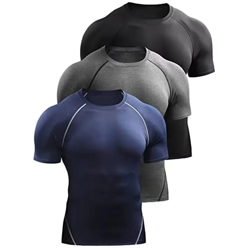 NONECN Men's Outdoor Quick Dry T Shirt for Training