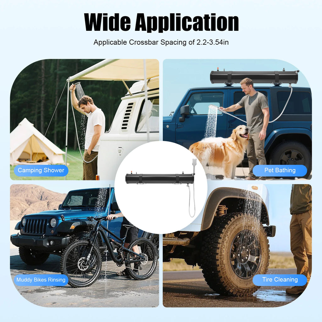 Portable Water Tank For Camping Roof Rack Shower