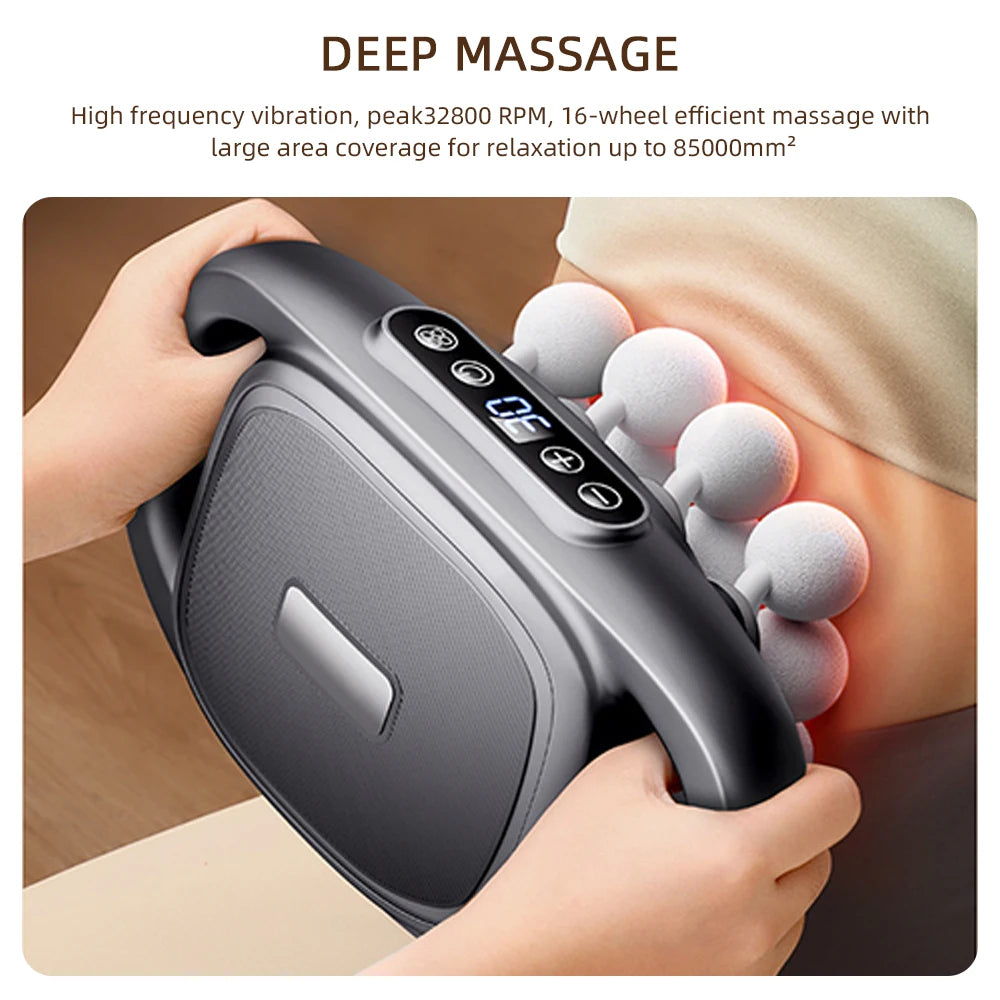 Foreverlily Fascia Gun Nine Mode High Frequency Massage