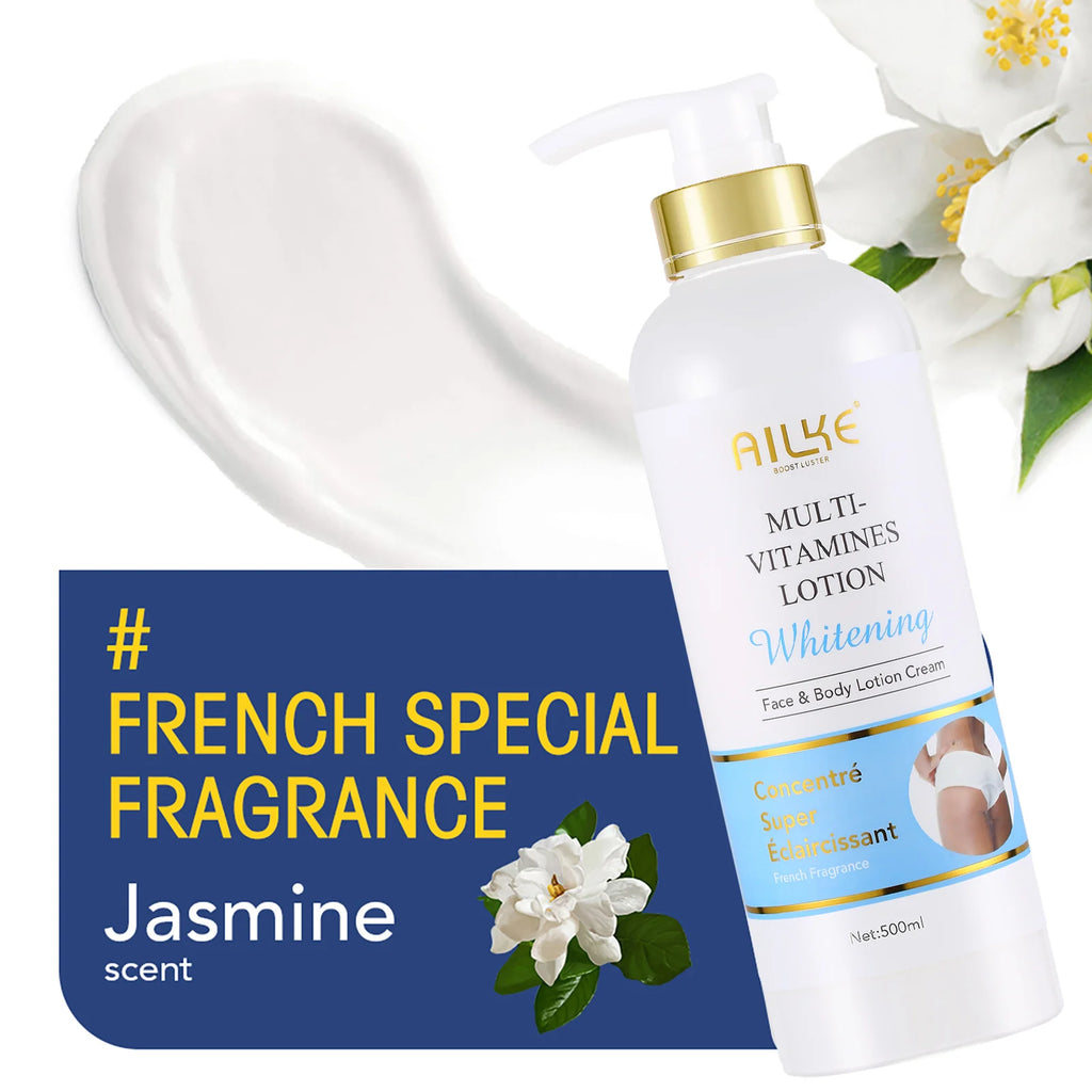 AILKE Multi-Vitamin Body Lotion Whitening And Dark Spot Correction
