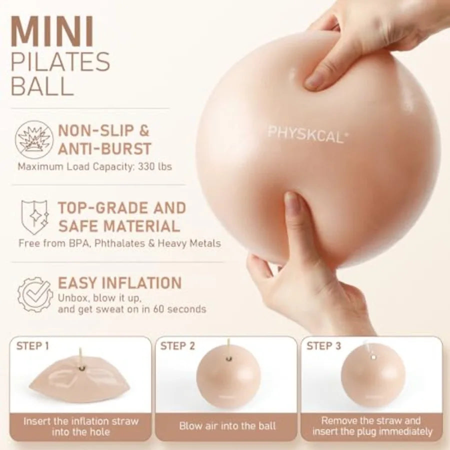 YAO HUI HUANG Pilates Ring Core Ball Kit Home Workouts