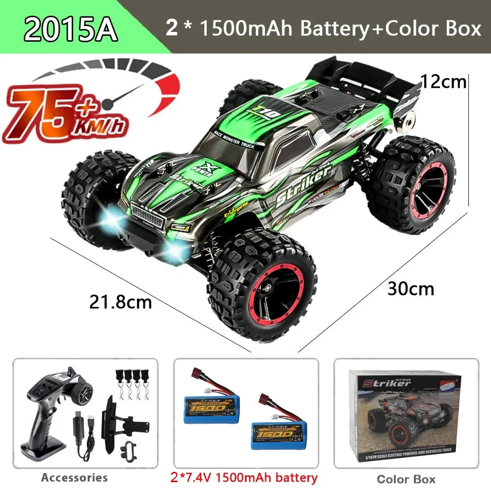 WLtoys 2105A RC Car Brushless 4WD High Speed