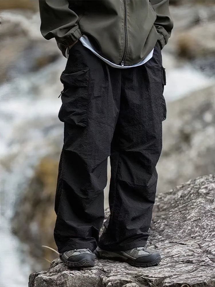 Men Waterproof Hiking Cargo Pants For Outdoor Adventure