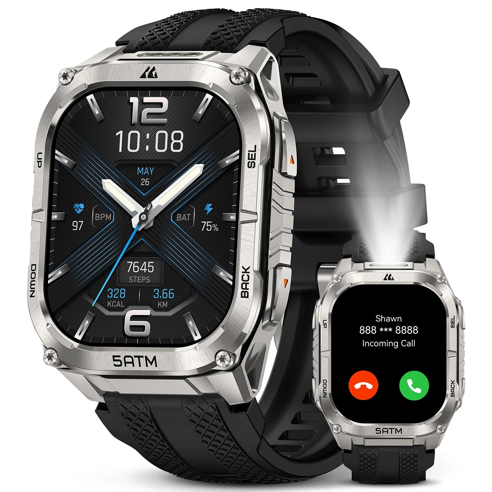 KOSPET Tank M4C Rugged Smartwatch With GPS Military Grade