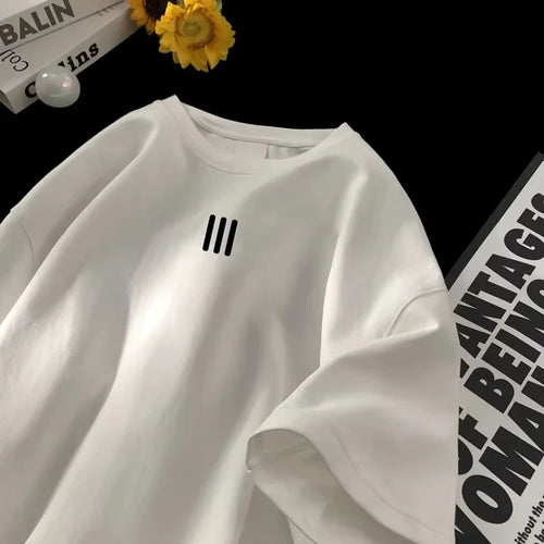 Cotton Mens Short Sleeve Tee Casual Summer Wear For Men
