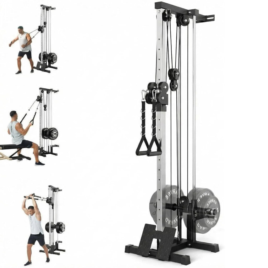 Acekool Wall Mount Cable Station 18-Position Pulldown and Dual Pulleys