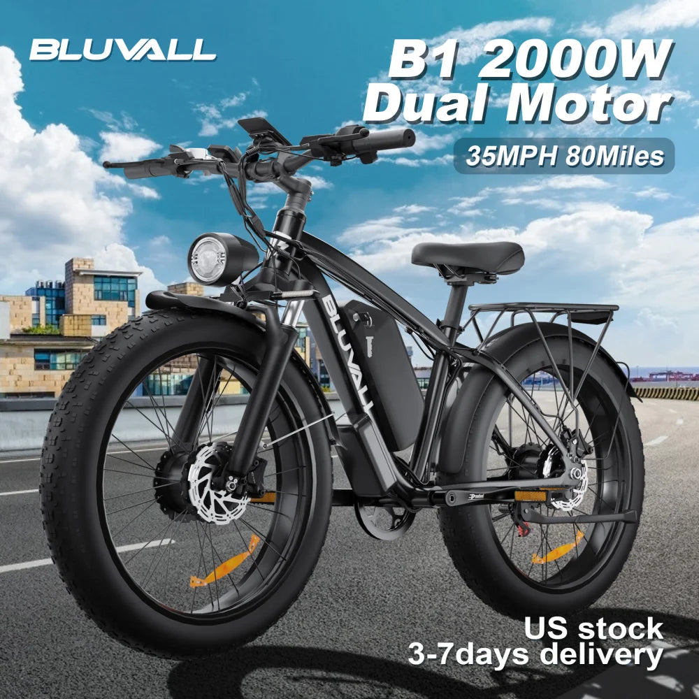 Moobelo M1 2000W Dual-Motor Electric Bicycle CE Certified
