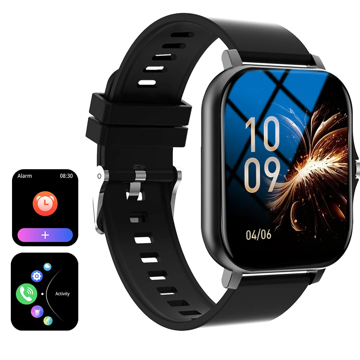 Smartwatch With Call Answer, Call Rejection, Android Iphone Compatible