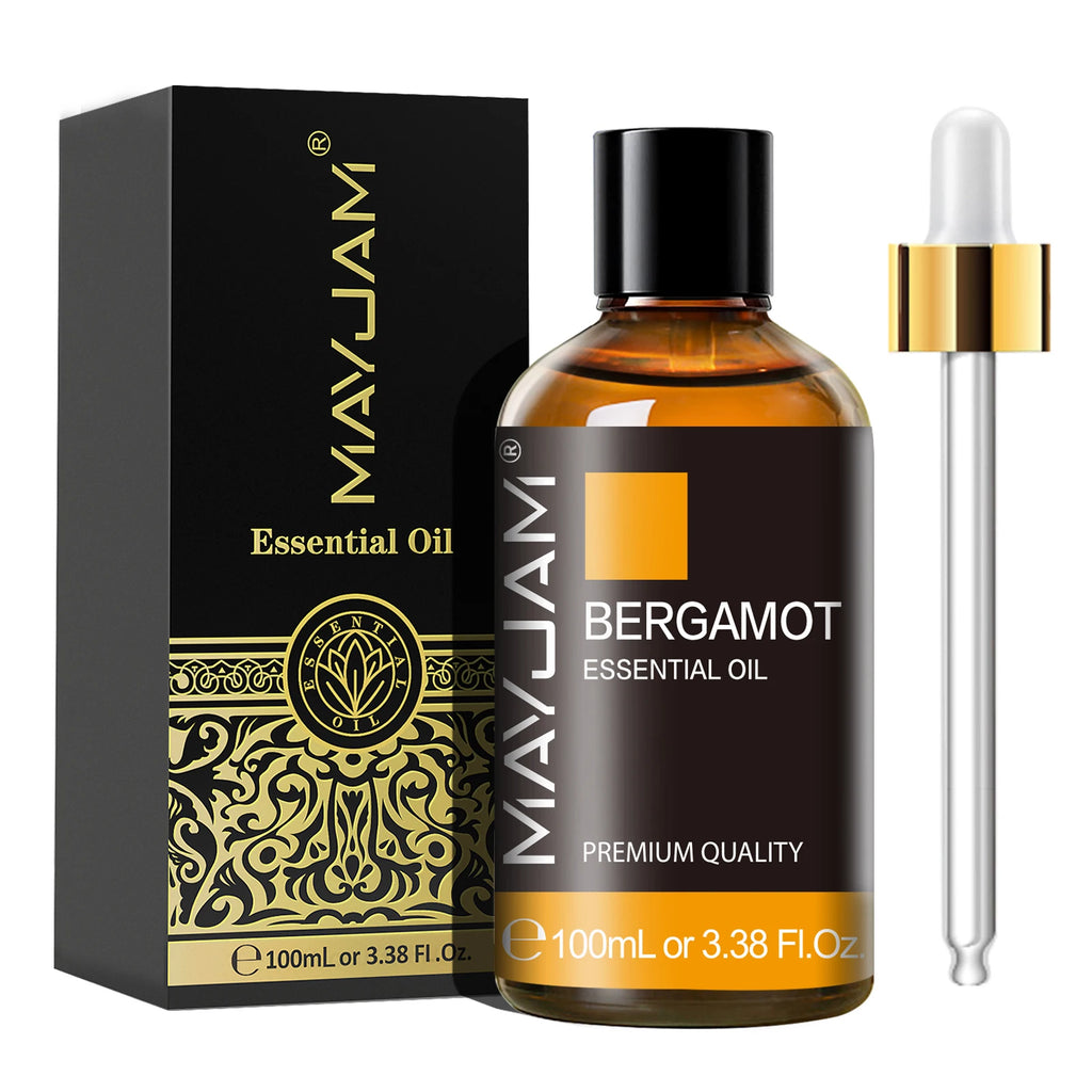 MAYJAM Pure Essential Oil For Humidifier Diffuser Vanilla Bergamot