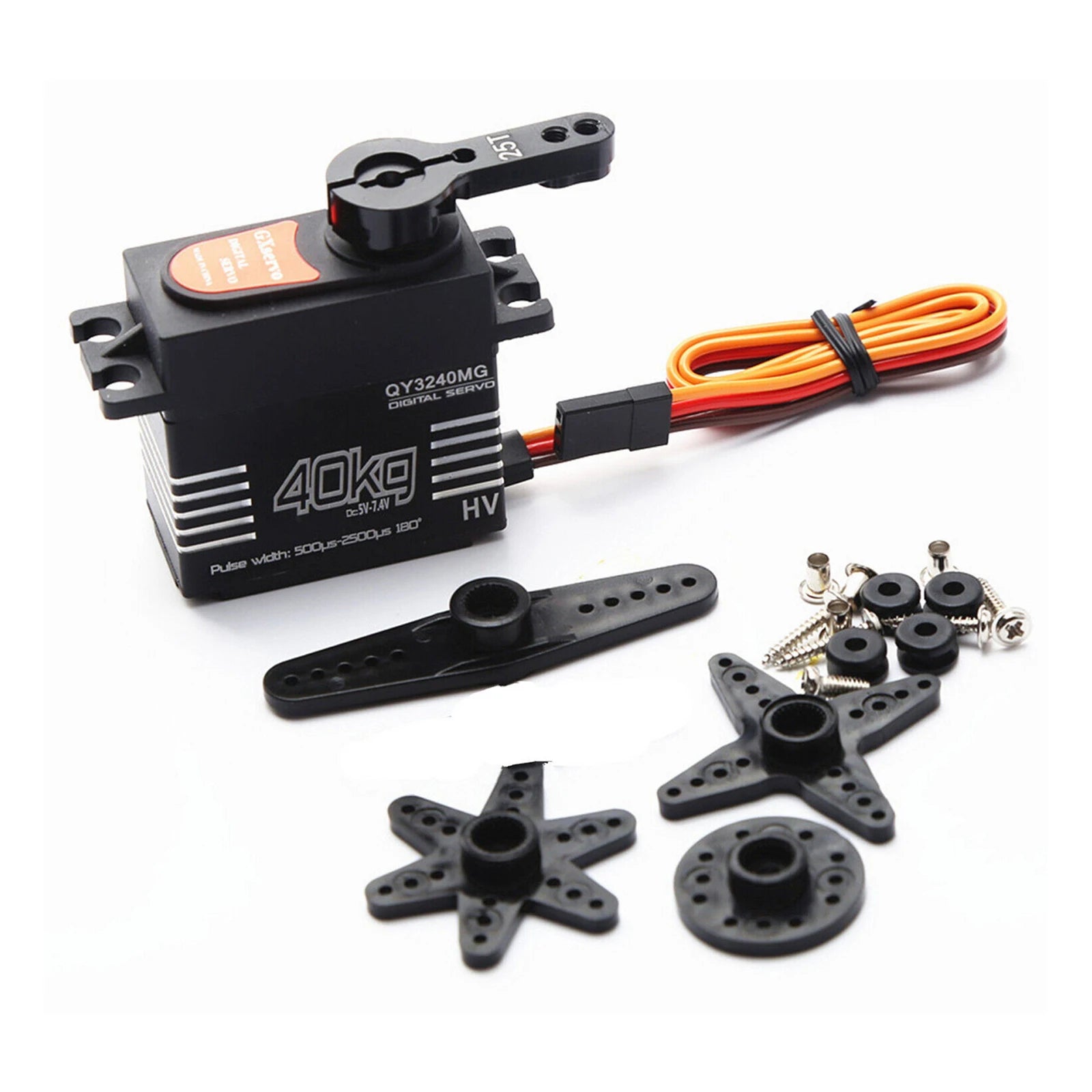 40KG Waterproof High-Speed Digital Servo High Torque Metal Gear
