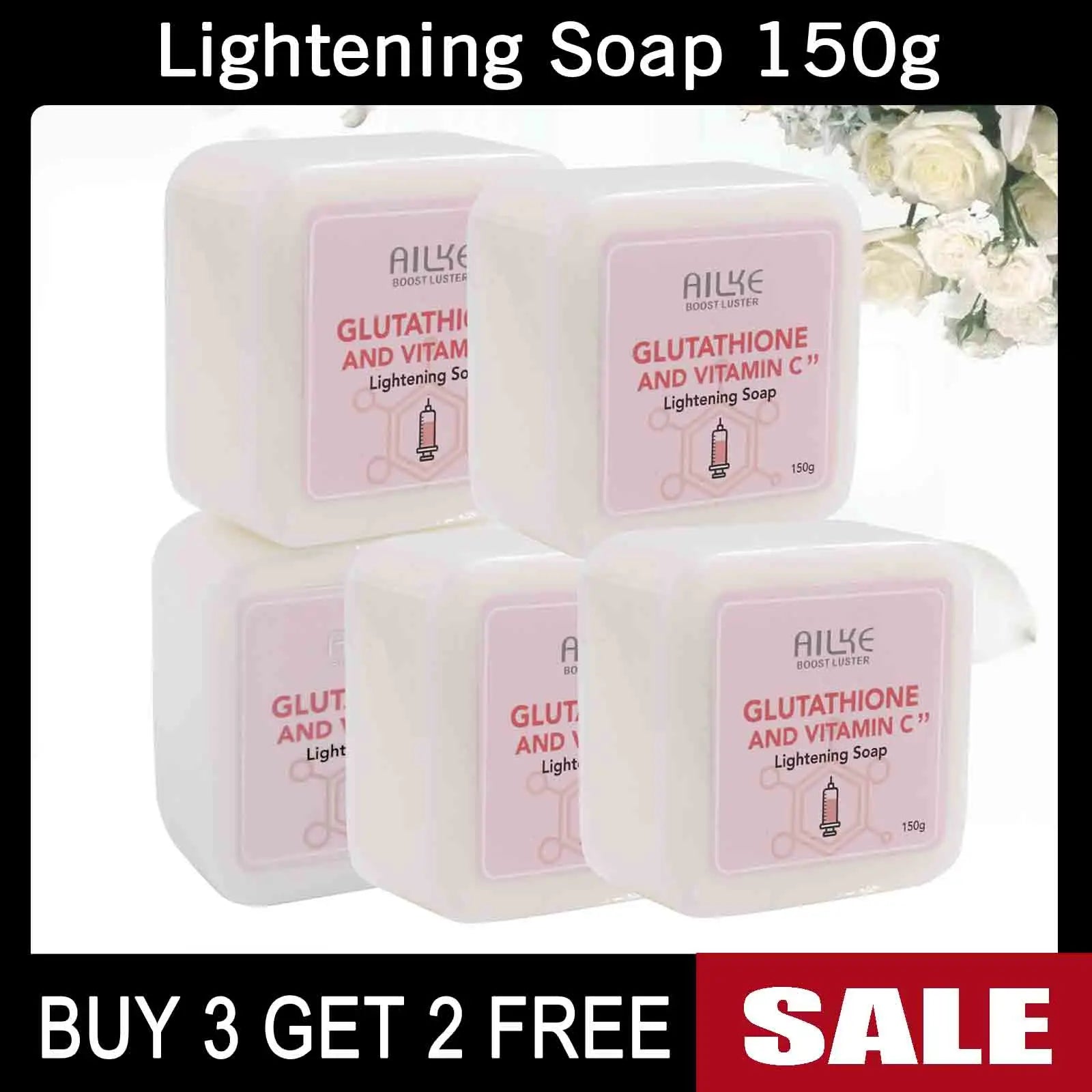 AILKE Whitening Brightening Moisturizing Lotion With Vitamin C Glutathione