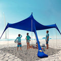 Portable Canopy Tent for Outdoor Camping and Beach Sun Shelter