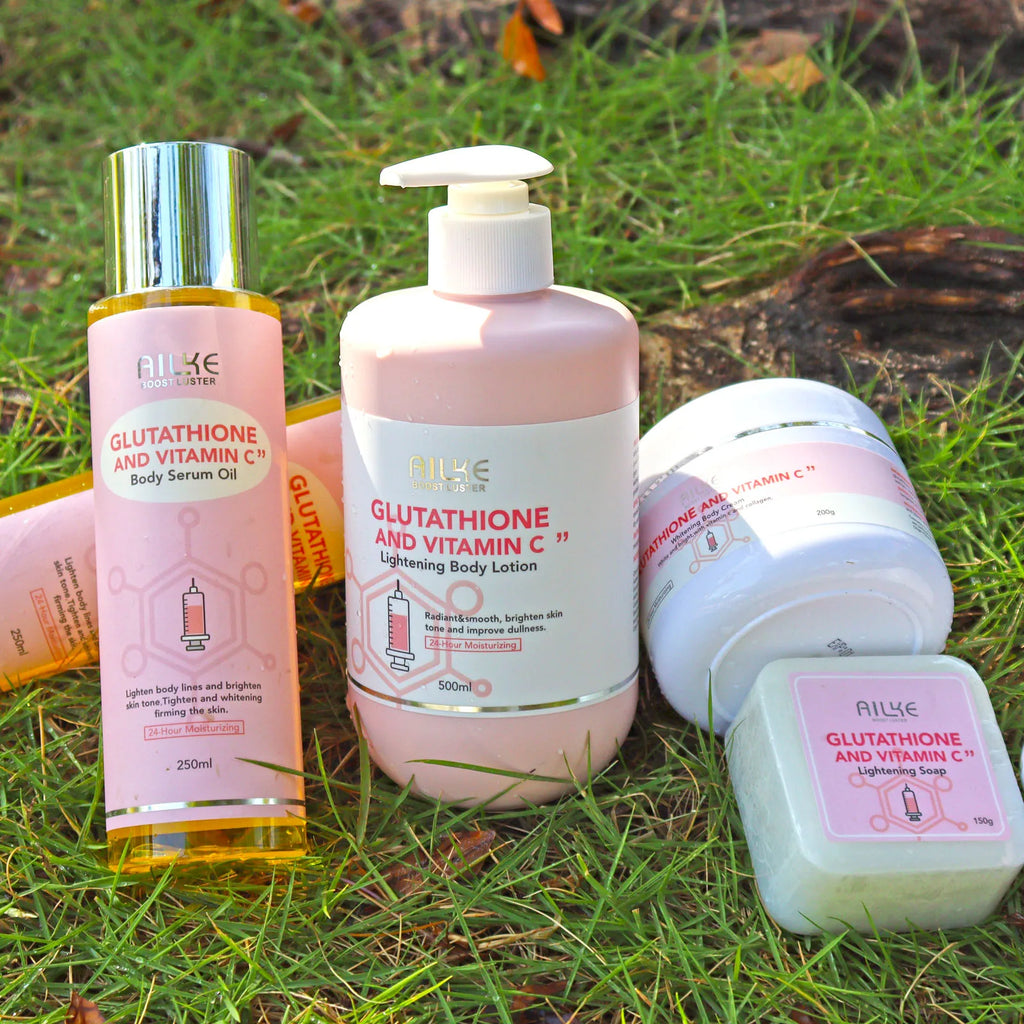 AILKE Whitening Brightening Moisturizing Lotion With Vitamin C Glutathione
