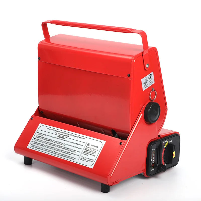 Camping Emergency Butane Heater With Dual Heat Source Portable Outdoor Survival Tool
